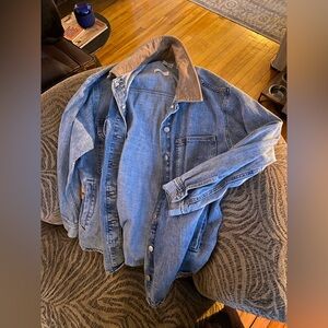Ralph Lauren Denim Jacket with Tan Collar